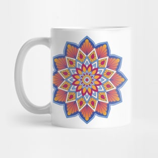 Warm Mandala - Strong Lines Mug